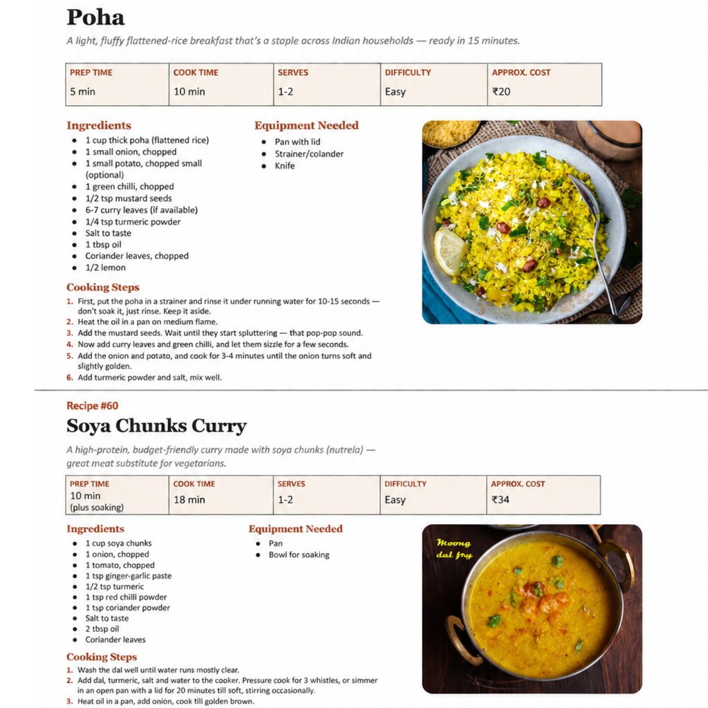 Bachelor 99 Survival Cookbook